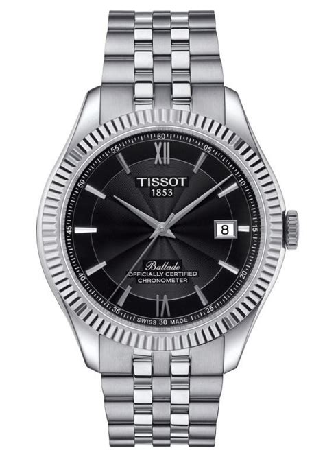 tissot ballade fluted bezel